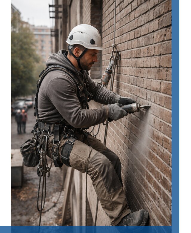 Расшивка кирпичных швов в Михайловке от 610 р. | ВЫСОТНИК-Мхл