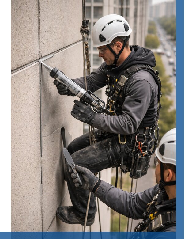 Первичная герметизация швов в Михайловке от 610 р. | ВЫСОТНИК-Мхл