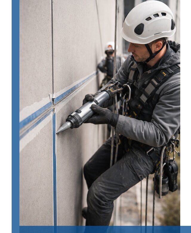 Герметизация стыков фасадных панелей в Михайловке качественно и быстро