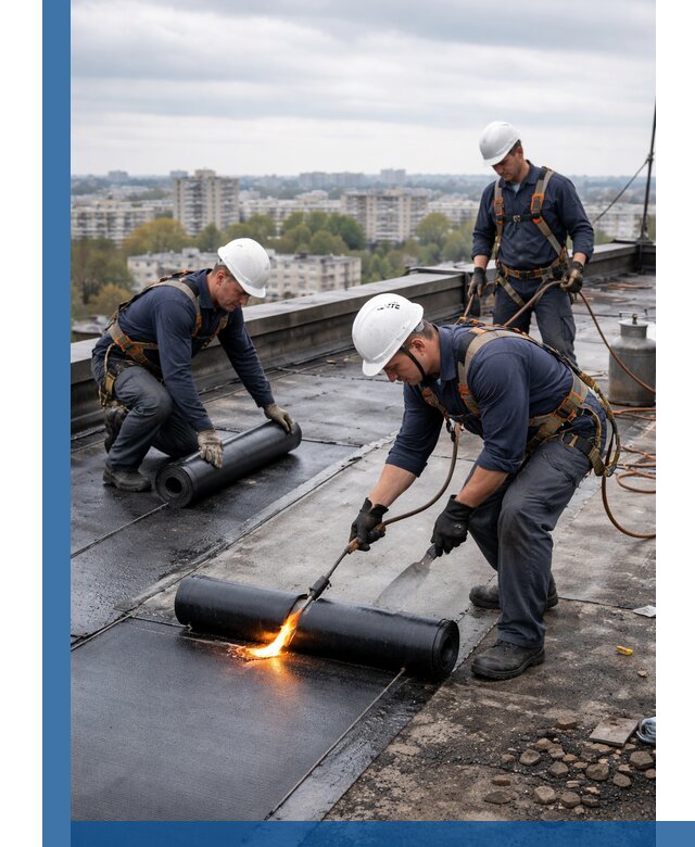 Ремонт наплавляемой кровли в Михайловке качественно и надежно