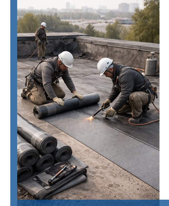Монтаж мягкой кровли в Михайловке профессионально и надежно