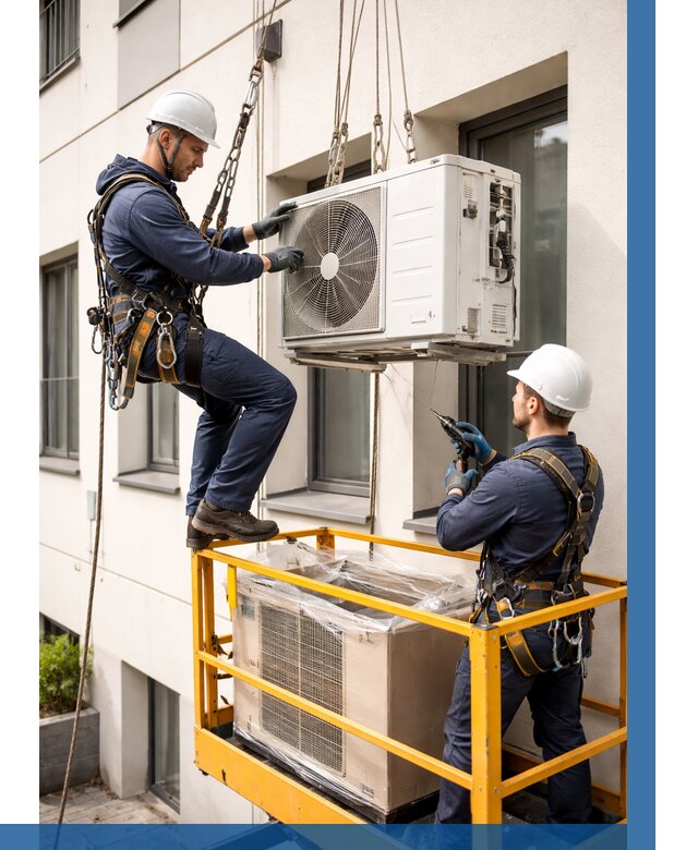 Демонтаж внешнего блока кондиционера в Михайловке от 3558 р. | ВЫСОТНИК-Мхл