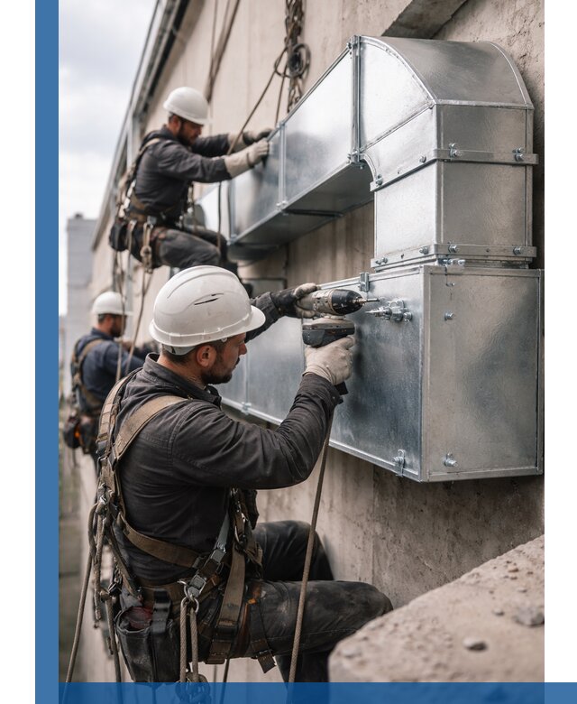 Профессиональный монтаж вентиляционных коробов в Михайловке под ключ