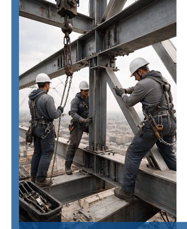 Профессиональный монтаж металлоконструкций на высоте в Михайловке