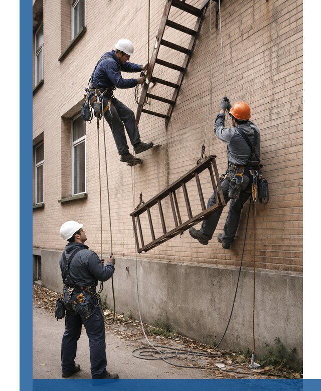 Демонтаж пожарной лестницы в Михайловке быстро и безопасно