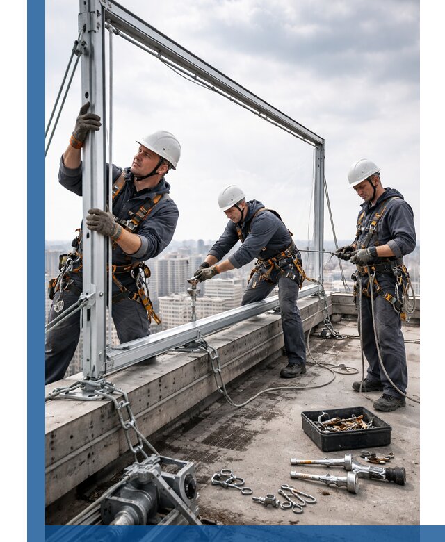 Монтаж крышных рекламных конструкций под ключ в Михайловке