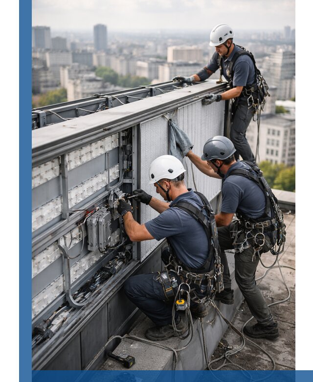 Профессиональное обслуживание крышной рекламы в Михайловке под ключ