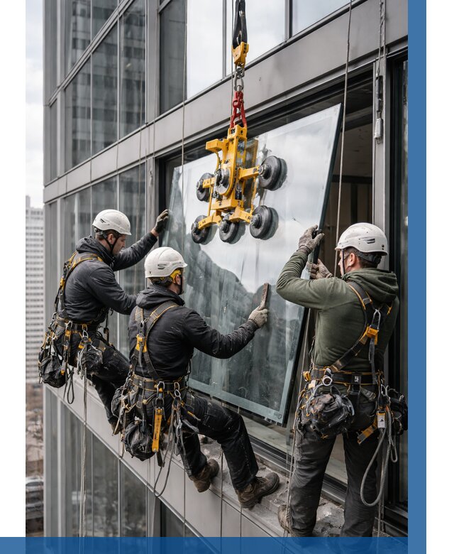 Фасадное остекление зданий под ключ в Михайловке от 10167 р. | ВЫСОТНИК-Мхл