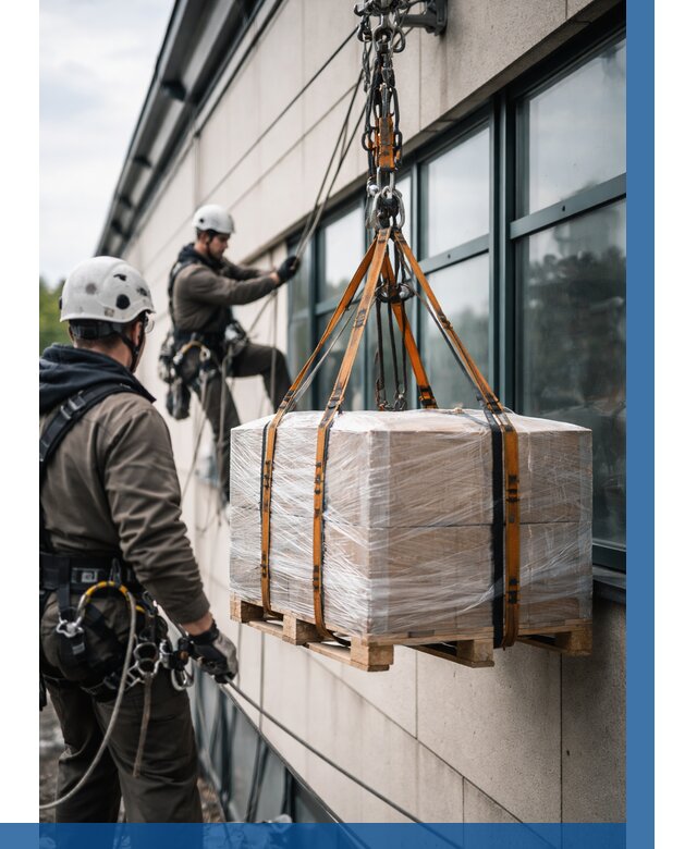 Подъем груза на высоту в Михайловке от 3050 р. | ВЫСОТНИК-Мхл