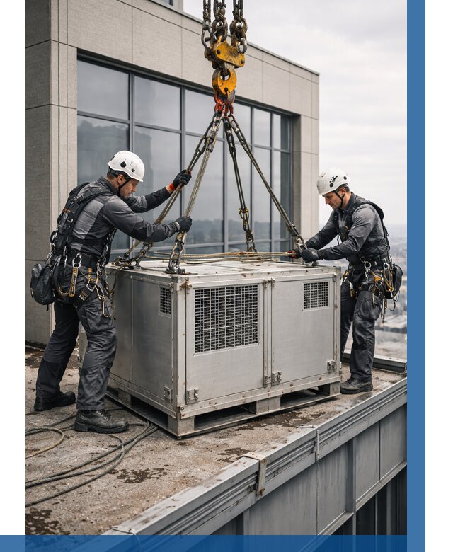 Такелажные работы на высоте в Михайловке от 8134 р. | ВЫСОТНИК-Мхл