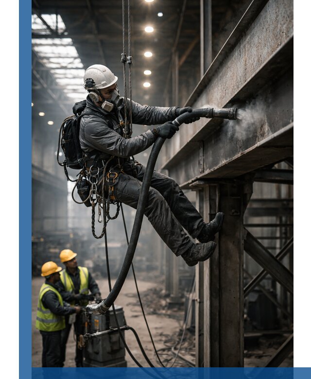 Обеспыливание конструкций в цехах промышленного производства в Михайловке