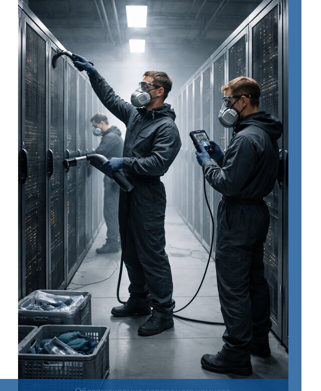 Обеспыливание серверной комнаты в Михайловке от 4575 р. | ВЫСОТНИК-Мхл