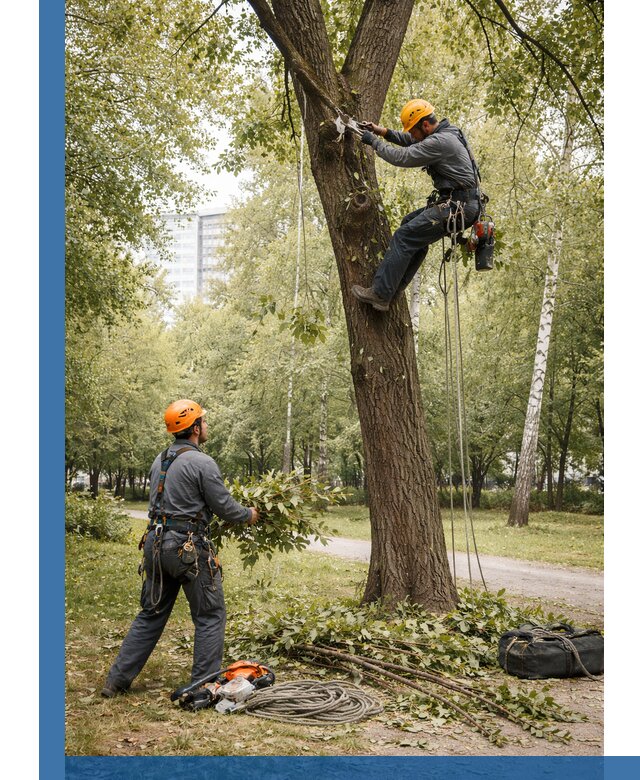 Санитарная обрезка деревьев в Михайловке, профессионально и безопасно