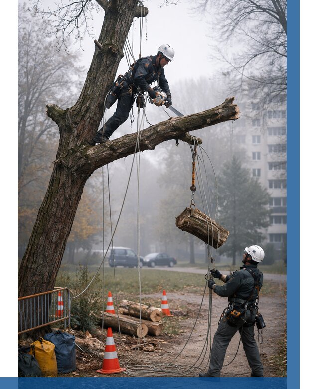 Удаление аварийных деревьев в Михайловке от 15251 р. | ВЫСОТНИК-Мхл