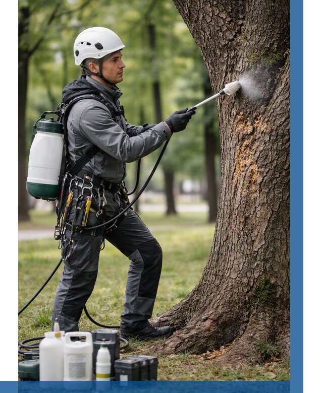 Обработка деревьев от вредителей в Михайловке от 4575 р. | ВЫСОТНИК-Мхл