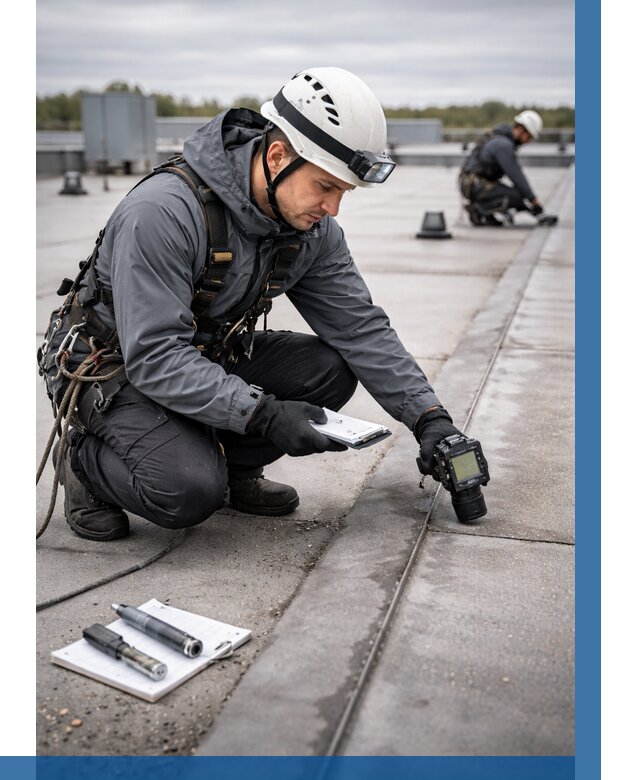 Обследование кровли на протечки в Михайловке от 4575 р. | ВЫСОТНИК-Мхл