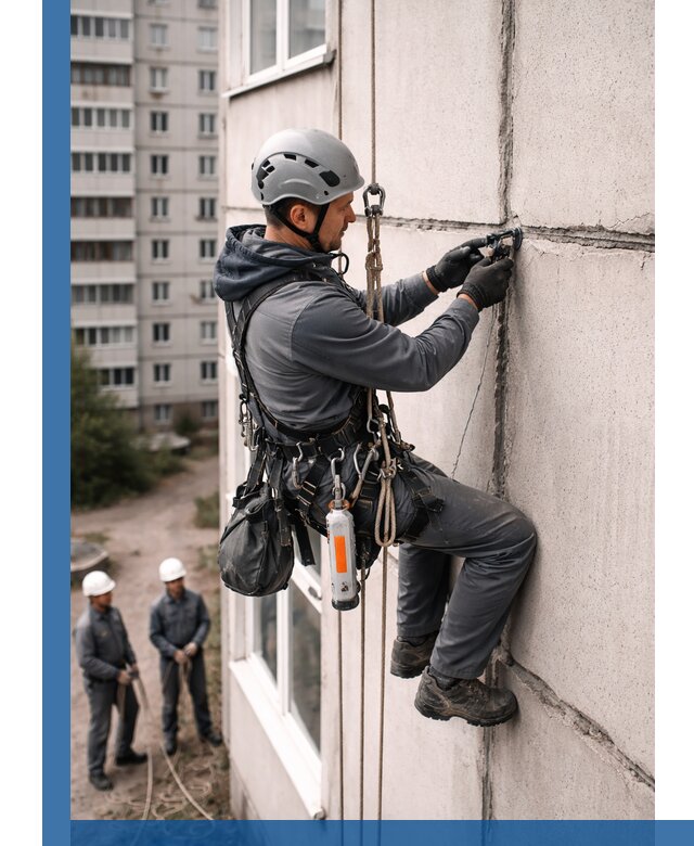 Обследование межпанельных швов и герметизация в Михайловке