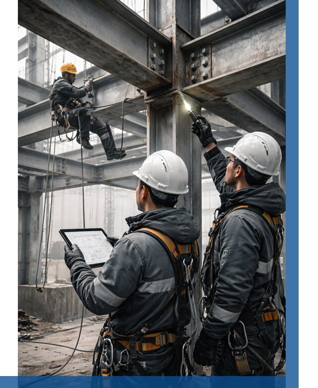 Обследование металлоконструкций в Михайловке от 5592 р. | ВЫСОТНИК-Мхл